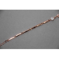 Gold-plated silver bracelet