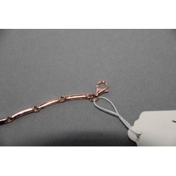 Gold-plated silver bracelet