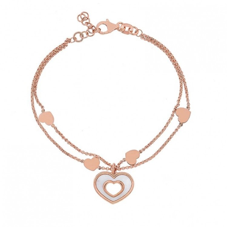 Silver gilded bracelet