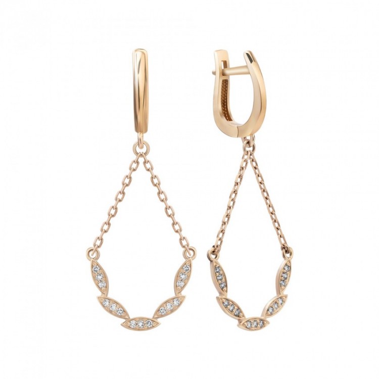 Golden earrings
