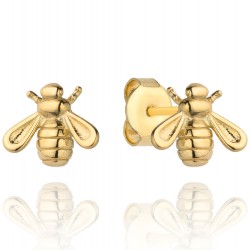 Auksiniai auskarai "Bitės"