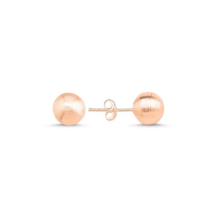 Gold-plated silver earrings Bubbles