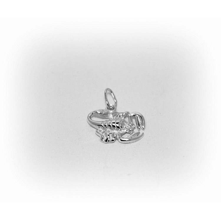 Small silver pendant "Scorpion"