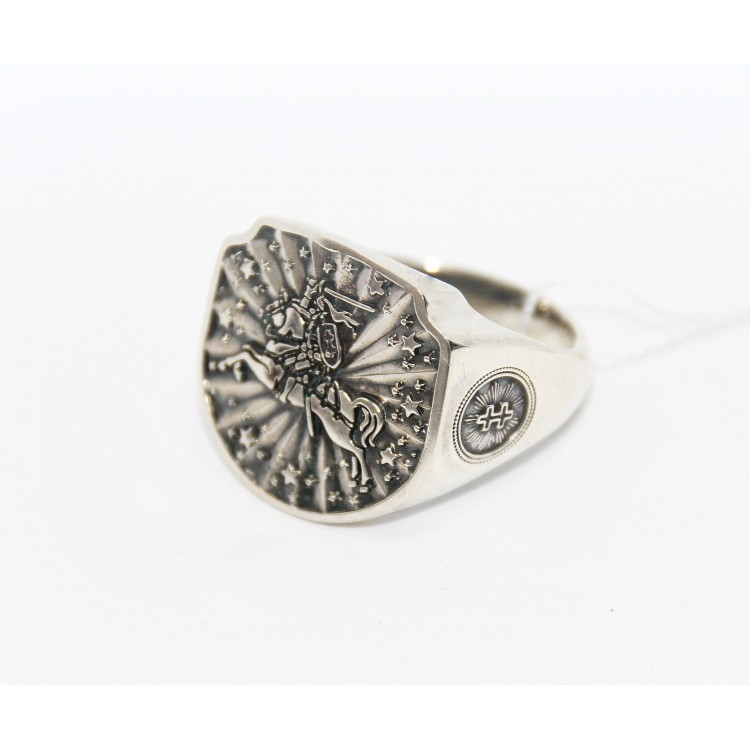 Men's silver ring "Vytis"