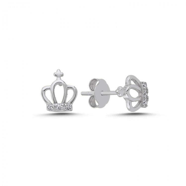 Silver earrings