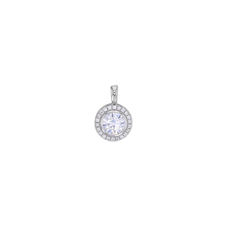Sidabrinis pakabukas „Lapelis“