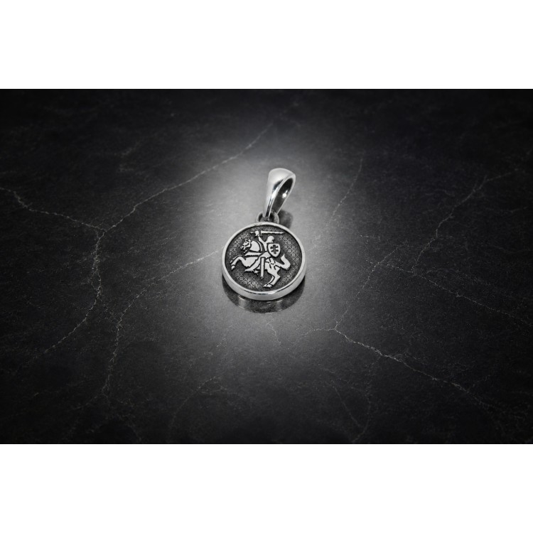 Small silver pendant "Vytis"