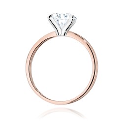 Gold ring 2.00ct Lab Grown Diamond