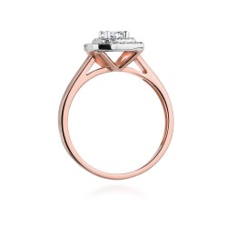 Sužadėtuvių žiedas 0.50ct Lab. briliantu