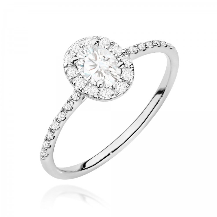 Lab-Grown Diamond Engagement Ring