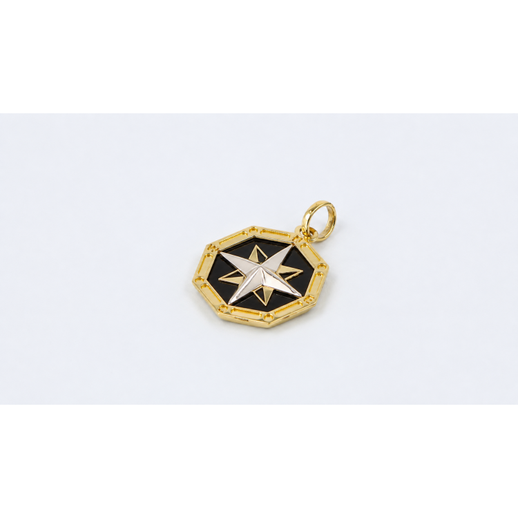 Golden pendant