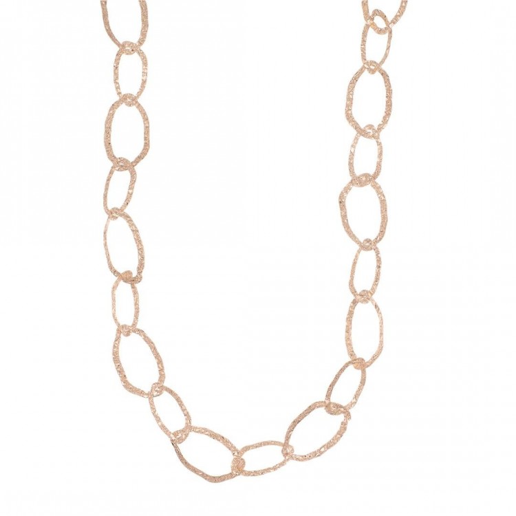Gold-plated silver chain