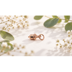 Gold "Acorn" Pendant